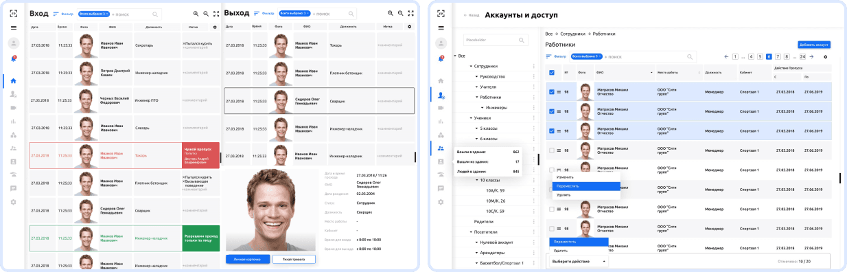 История проходов